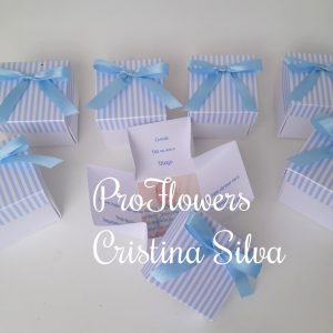Convite em caixa com impressão de foto 1