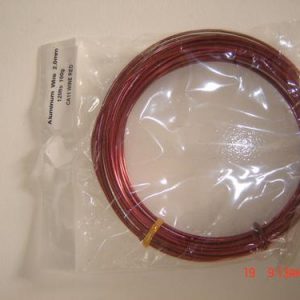 Arame aluminio 2mm 12mt Bordeaux