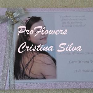 Livro de honra com personalização de capa com foto