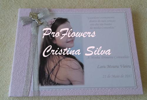 Livro de honra com personalização de capa com foto Livro de honra com personalização de capa com foto