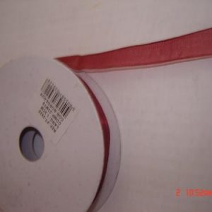 Fita organza 1,3cm 23mt Bordeaux