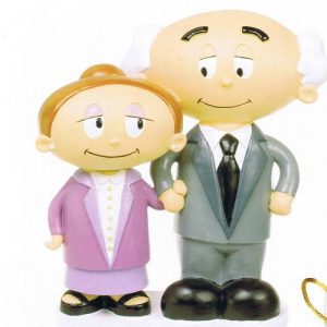 Noivos bodas de ouro 50 anos