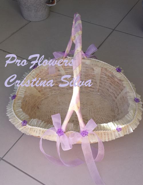 Cesta para lembranças oval aprox.35cm em qualquer cor Cesta para lembranças oval aprox.35cm em qualquer cor