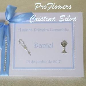 Livro honra comunhão personalizado 21x16