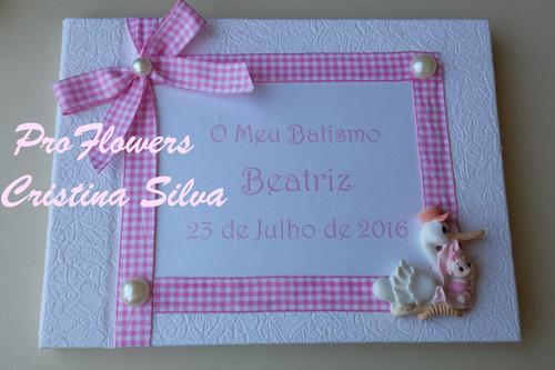 Livro de honra personalizado Menina 18x21cm Livro de honra personalizado Menina 18x21cm