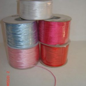 Cordão seda 100mt 3mm Rosa forte