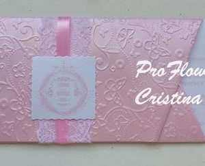 Convite Batismo / Comunhão ou casamento com Monograma