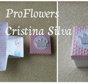 Convite caixa princesa