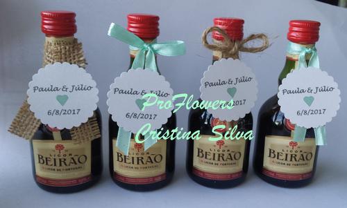 Miniaturas Licor Beirão c/decoração personalizada Miniaturas Licor Beirão c/decoração personalizada