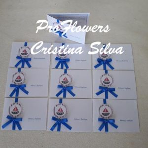 Convite Batizado com barco