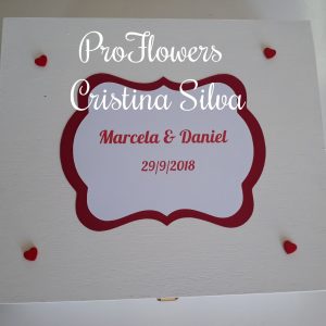 Caixa de madeira para mensagens 1