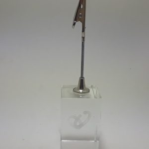 Cubo vidro com mola